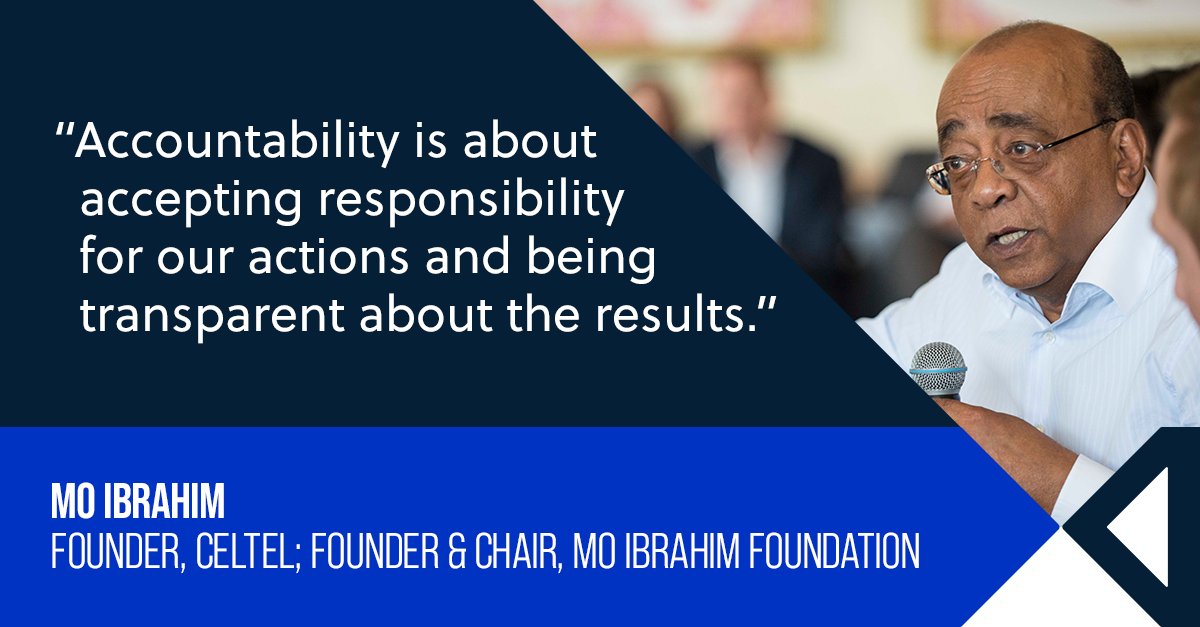 #BTeam leader Mo Ibrahim on the importance of accountability in building trust. Check out how we work to fundamentally reset the rules under which business operates in our special anniversary report, 'The B Team at 10”: b-team-at-10.org #TimeToBeBOLD