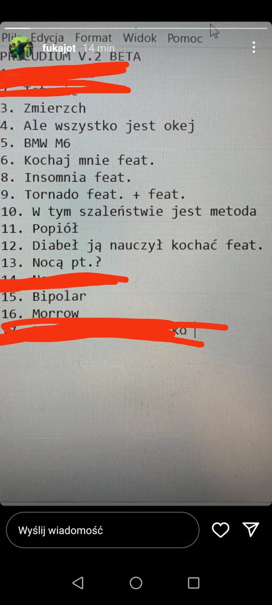 75jemredbulle's tweet image. Nie zapominajcie o 3 innych epkach od Fukaja one też zaliczają się do preludium a będą tam 6  featów #fukaj  #preludium #sbm