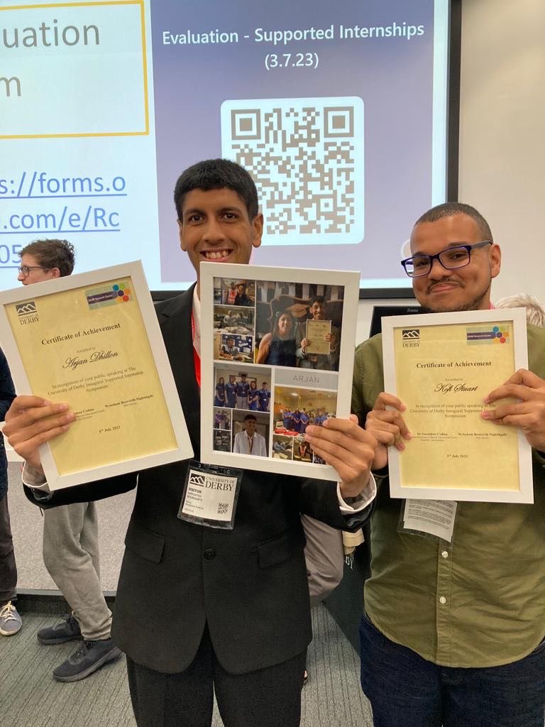 kofi_stuart's tweet photo. I had a great time at the @DerbyUni event where I showed my video of me speaking about my placements on the @ProjectSEARCHCh and @ProjectSearch4. Everyone’s speech was amazing. Thank you @W_BOSWORTH_N https://t.co/xg7Nh1jboQ