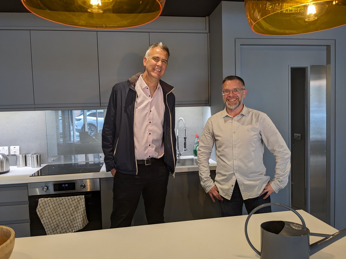 InvernessChambr's tweet photo. @ColinMarr_Ness and Talia caught up with Rory from @ThreesixtyArch in their stunning Academy Street office.  We talked about their exciting recent projects, their B-Corp status, and how to support the next generation of architects 👏

#ICmembers #ICsupporting https://t.co/yagApF0d0c