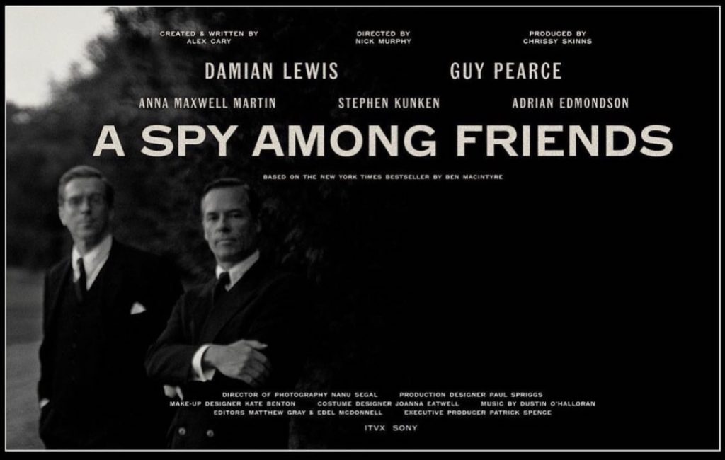 A Spy Among Friends, starring Damian Lewis and Guy Pearce, heads to both ITV and Sky Italia! Get the details here: damian-lewis.com/?p=47884 #DamianLewis #NicholasElliott #GuyPearce #KimPhilby #StephenKunken #AnnaMaxwellMartin #MI6 #MI5 #spies #espionage #ASpyAmongFriends