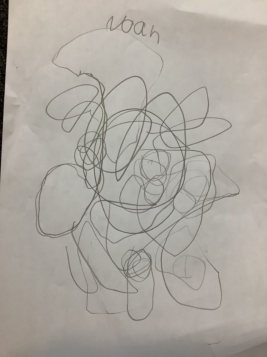 MBinns_StAnnes's tweet photo. Here are just a few examples of the pictures the children produced when drawing to music today. Their fantastic interpretations of the music blew us away!@StAnnes_EHS @DJWhiteStAnne1 https://t.co/mIAEnwiY59