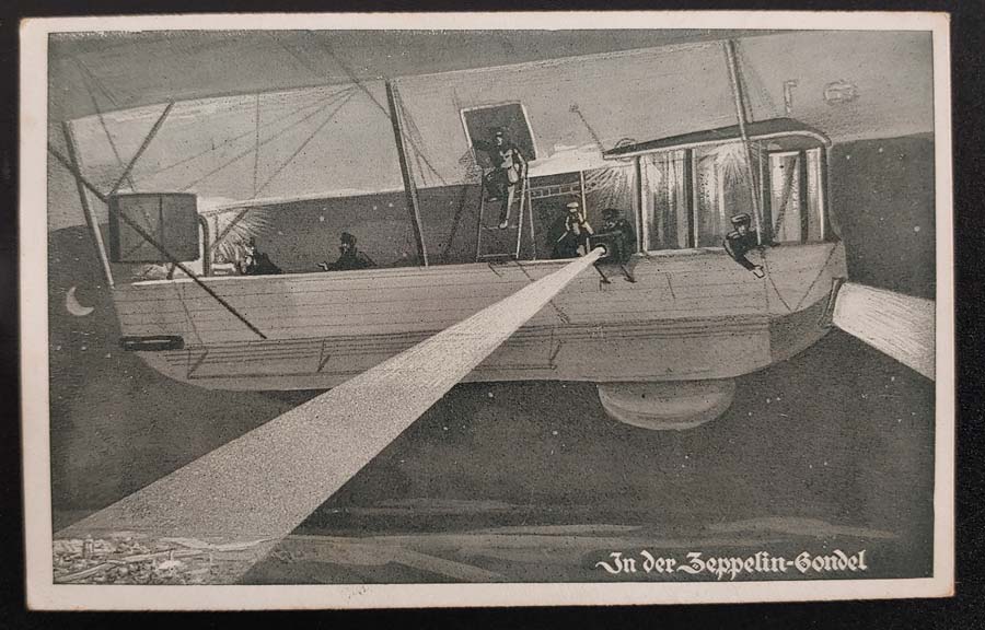 AllNations1949's tweet image. Lot 125 Germany 1915 Feldpost Used Zeppelin Gondola Postcard iin our auction A1416 on Saturday 8th July 2023 #&amp;amp;#039GermanPostcards #Feldpost #Zeppelins

bit.ly/3JKu67v