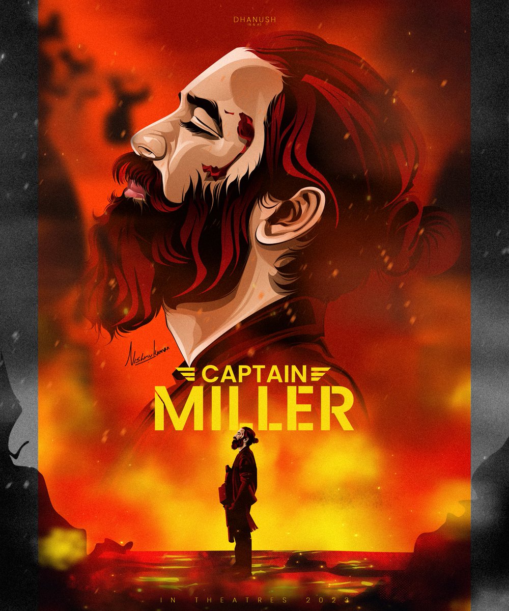 Captain Miller Fan Art
.
.
@dhanushkraja @NimmaShivanna @sundeepkishan @gvprakash @priyankaamohan @dhilipaction @SathyaJyothi @OTTCINEMAUP 
.
#CaptainMillerFirstLook #CaptainMilIer #Dhanush #iamvishnu