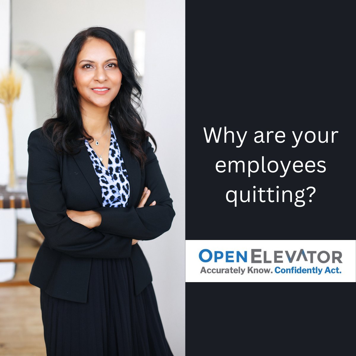 OpenElevator's tweet image. Do you know why your employees are quitting? 
Most employers just guess.

But employers who leverage the OpenElevator platform, 
know exactly why their employees are quitting and
what to do to retain them.

Learn more 👉 openelevator.com

#Innovation #humanresources #HR