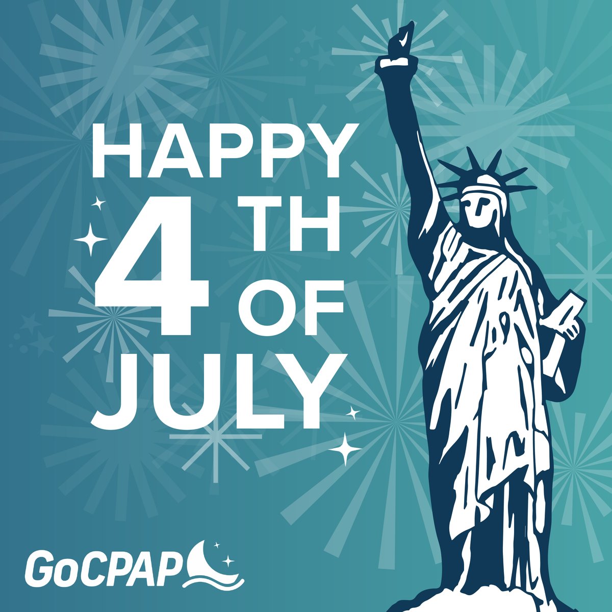 GoCPAP's tweet image. Happy Independence Day from GoCPAP! 🎆

Thank you to all who fought for our freedom! 🇺🇸

#IndependenceDay #4thOfJuly #LandOfTheFree