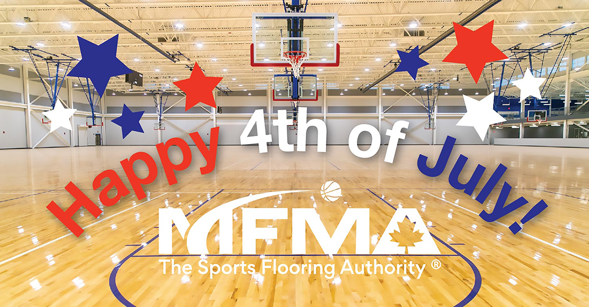 Wishing everyone a fantastic Fourth of July! 
#architect #basketball #sports #athleticdirector #sportsflooring #gym #gymflooring #specifiers
#FacilityManagers #cedarpointsportscomplex