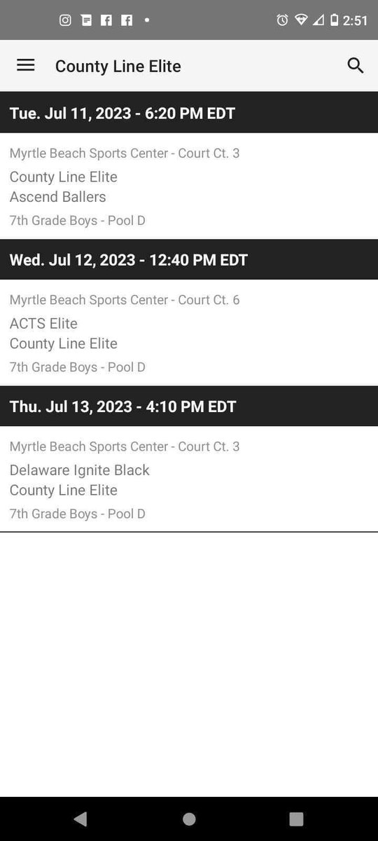 CountylineE's tweet photo. Our 7th grade and 8th grade will be @playNTBA Nationals next weekend in Myrtle Beach, Sc. Let’s go CLE ⚫️🔵🟠 #ContinueToTrustTheProcess #ScheduleIsOut #WeComingToCompete https://t.co/NZBmjWKaVV