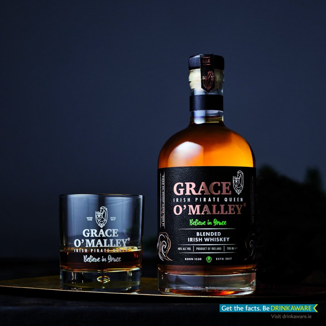 Experience the allure of the west coast of #Ireland with #GraceOMalleyWhiskey. Raise your glass and toast to the captivating beauty and timeless traditions of this remarkable region. Sláinte! 🥃🌊🍀