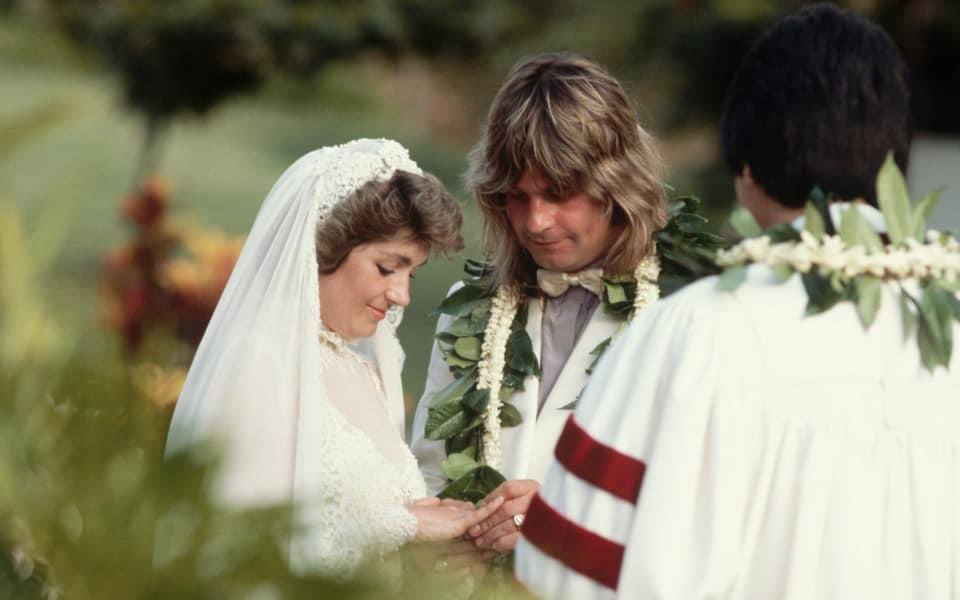 OzzyOsbourne's tweet photo. Happy Anniversary My Love! 
July 4, 1982 https://t.co/h0APche72C