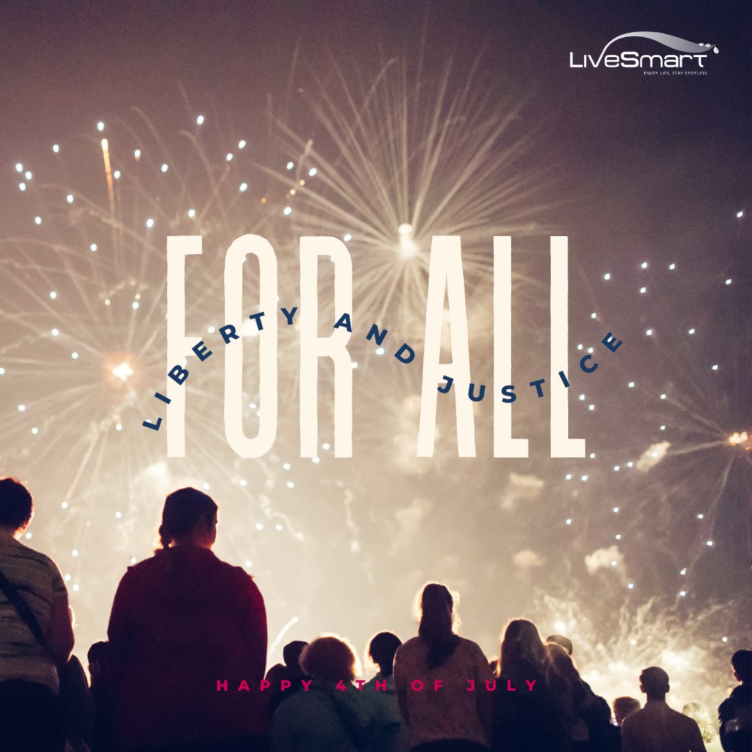 Happy Fourth of July! 🗽
_______________________________
#IndependenceDay #July4th #FourthOfJuly #LandOfTheFreeHomeOfTheBrave #LiveSmartFabric #LiveSmartEvolve #LiveSmartUltra #LiveSmartBarrierPlus #LiveSmartOutdoor #WashablesByLiveSmart