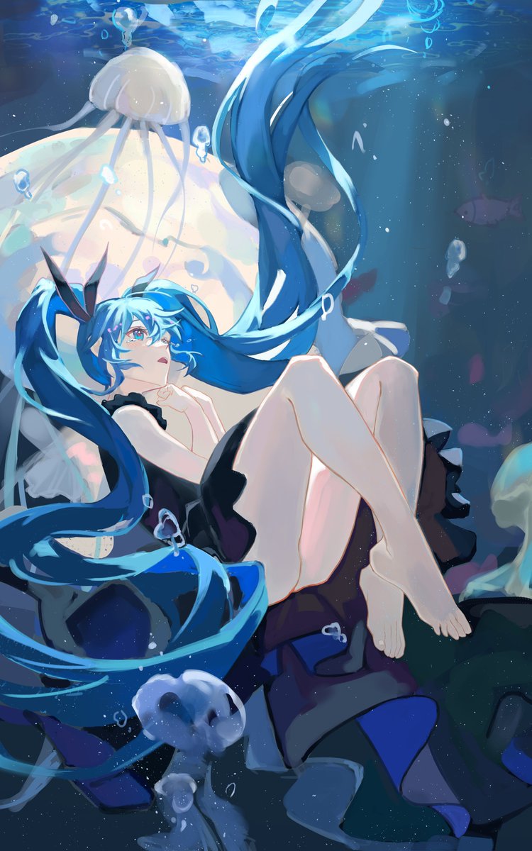 #初音ミク 
#深海少女