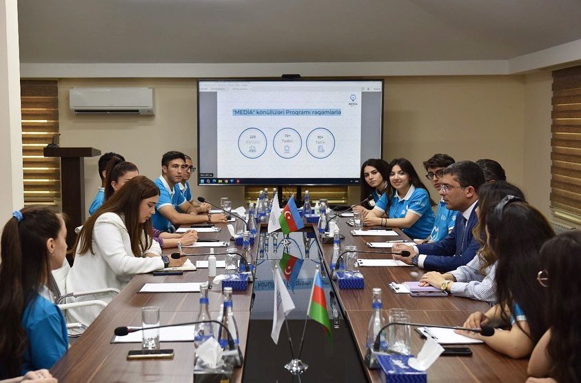 MediaGovAz's tweet image. The fourth volunteer program of the Media Development Agency of the Republic of Azerbaijan has been successfully completed.

#MEDIA #MEDIAvolunteers #volunteerprogram #volunteers