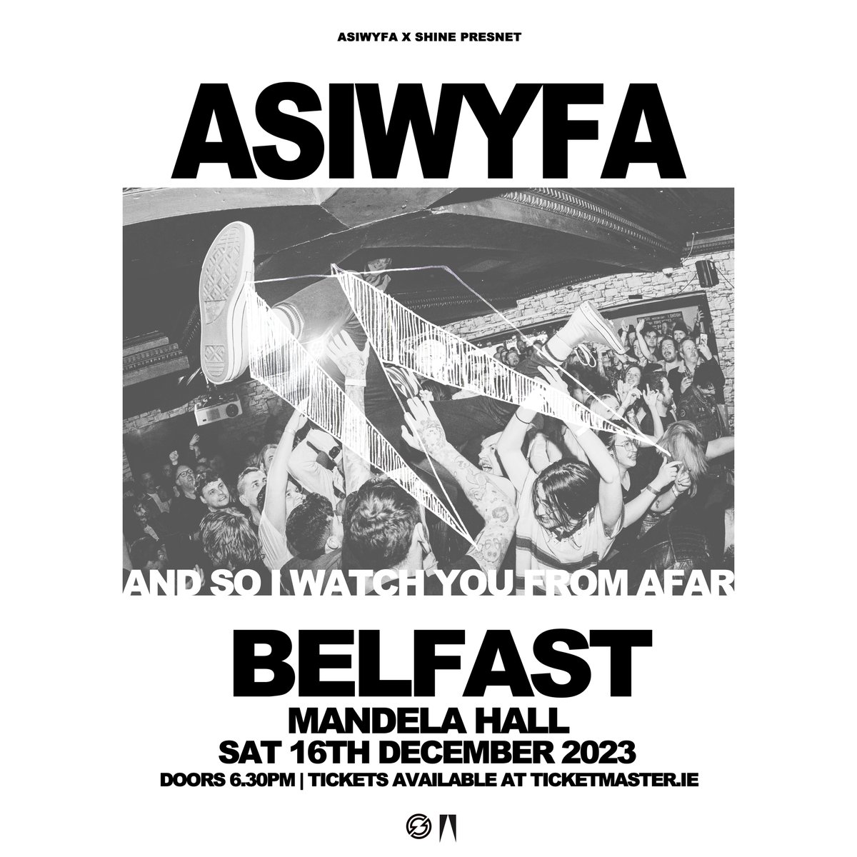 Exactly one year on from their last show at @mandelahall, post-rock hometown heroes And So I Watch You From Afar (@ASIWYFA_BAND) will be returning for their annual Christmas show on December 16! Tickets are on sale now👉 bit.ly/3gSnIg1
