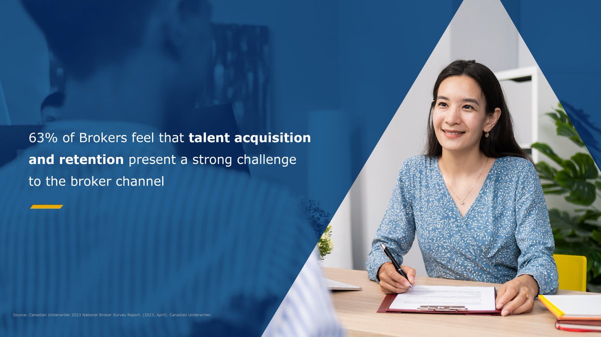 SovInsurance's tweet photo. Results from @CdnUnderwriter's National Broker Survey (sponsored by Sovereign!) indicate that 'finding qualified workers' is still a key challenge for brokers.  https://t.co/aFoXuNh6Fc

#talent #recruitment #qualifiedworkers #commercialinsurance #sovereigninsurance https://t.co/ZuLHJ7yxTa