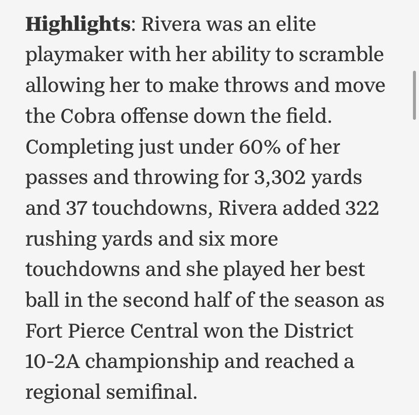 Fort Pierce Central Flag Football tweet media