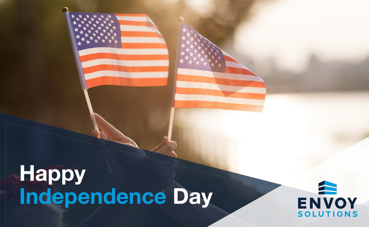 sigmasna's tweet photo. Today marks the birth of our great nation. From all of us at Sigma Supply of North America and across the @Envoy_twt family of brands, we wish you and your loved ones a safe and enjoyable Independence Day.

#EnvoySolutions #IndependenceDay #FourthOfJuly #Liberty https://t.co/ZZmQWNGgxH