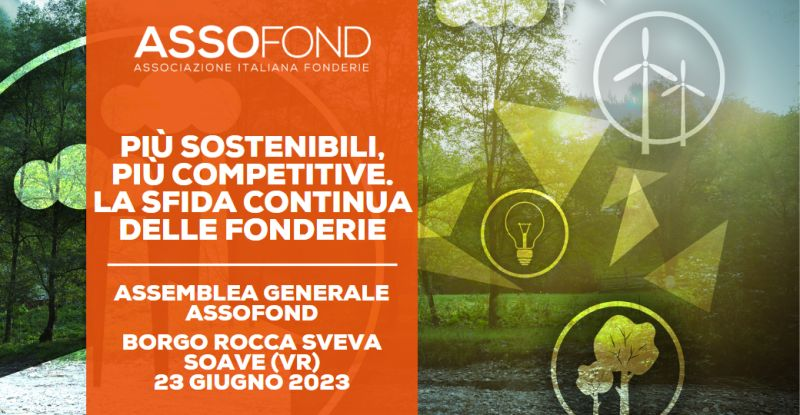 È online il report speciale dell'#Assemblea #Assofond 2023, con le #slide e i #video del #convegno "Più sostenibili, più competitive. La sfida continua delle fonderie"
 
<a href="/ScuolaSantAnna/">ScuolaSantAnna</a> <a href="/Confindustria/">Confindustria</a> <a href="/MASE_IT/">Ministero Ambiente e Sicurezza Energetica</a> <a href="/mimit_gov/">MIMIT</a> <a href="/adolfo_urso/">Adolfo Urso</a> 

shorturl.at/cqETV