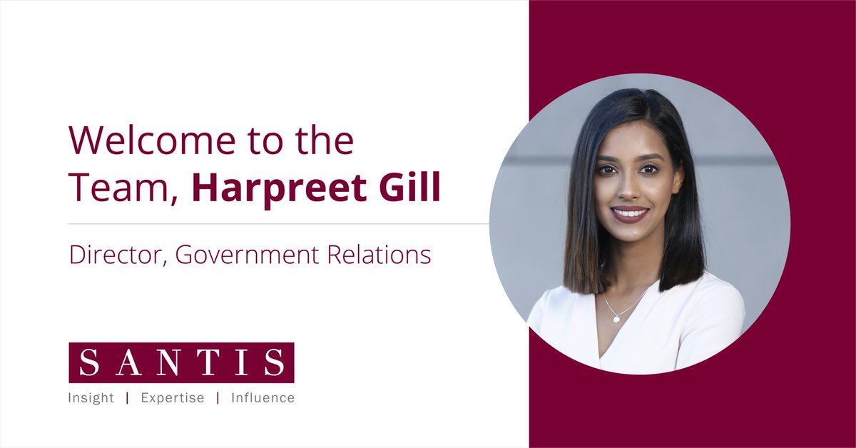 SantisHealth's tweet photo. Santis Health welcomes @harpreetgill__ as Director of Government Relations

Launching her career in the pharmaceutical industry, Harpreet has extensive experience in the public and private sector.

Learn more 👇
https://t.co/8EJ9S1BpPw https://t.co/v22TBMerlD