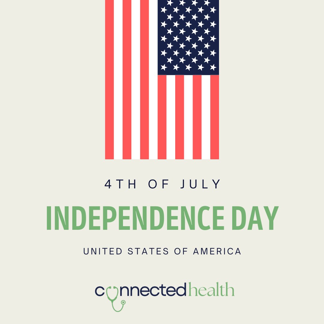 Today we celebrate the birth of America's independence! We hope everyone has a wonderful day with lots of yummy food and fireworks! 🎆
Happy Fourth of July!!

#connectedhealth #primarycare #doctor #proactivehealth #health #healthylifestyle #healthtips