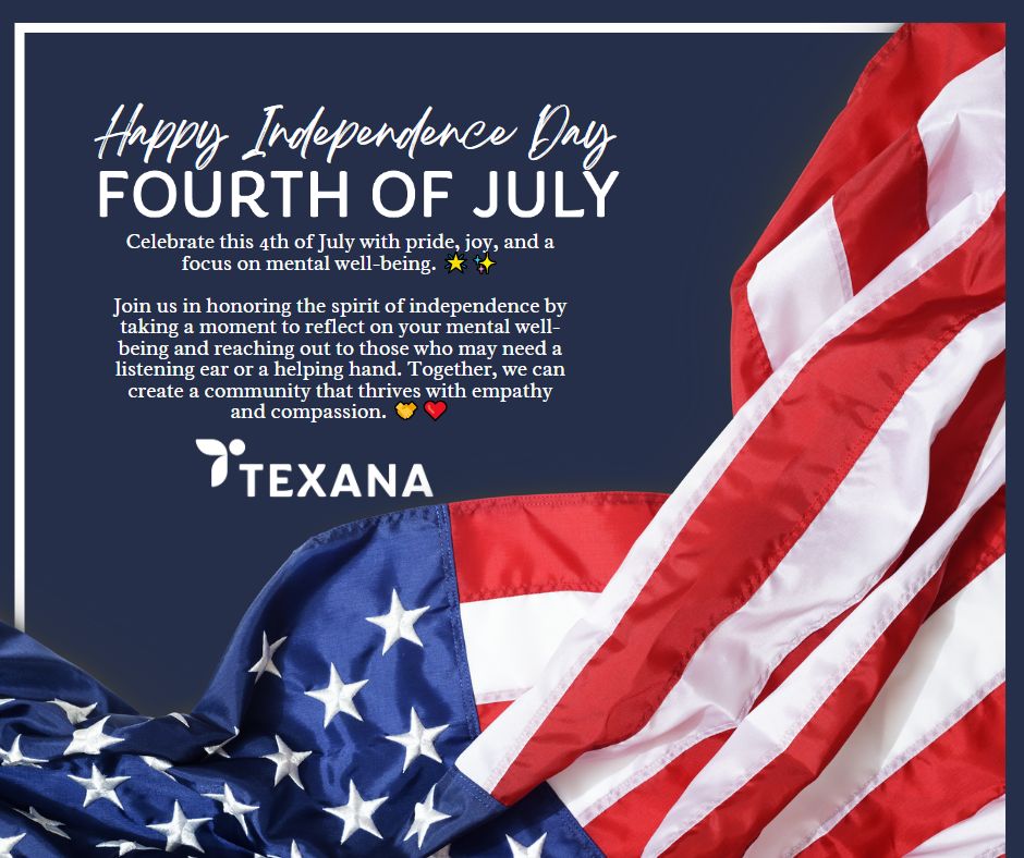 Celebrate this 4th of July with pride, joy, and a focus on mental well-being. 🌟✨
As we commemorate the birth of our great nation, let's also recognize the importance of nurturing our minds and supporting each other's mental health journeys. 🧠💙