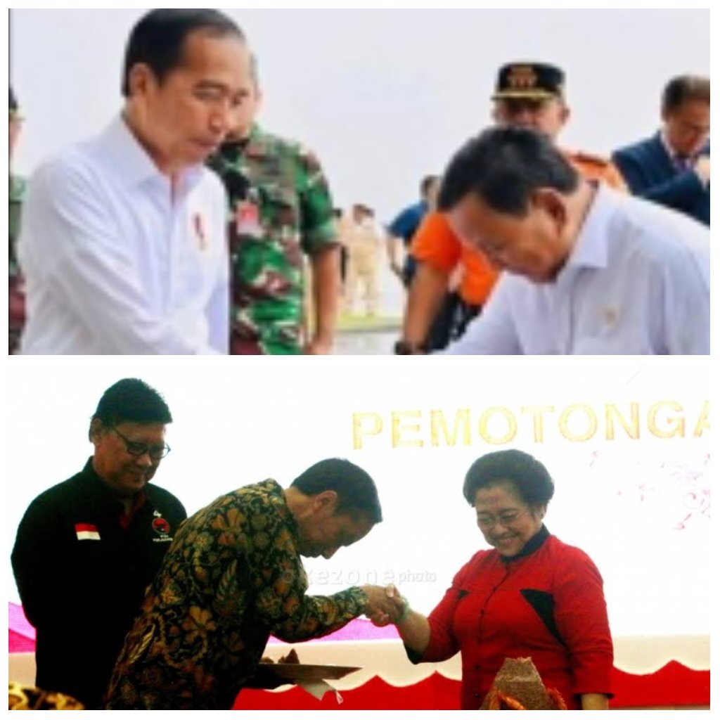 Muii muii (@g3nx_files) on Twitter photo Apa perbedaan kedua foto ini ?
1. <a href="/prabowo/">Prabowo Subianto</a> sebagai ketum partai tunduk pada presiden sebagai pemimpin negara.
2. <a href="/jokowi/">Joko Widodo</a> sebagai presiden tunduk pada ketum partai.
Jgn sampai 2024 rakyat indonesia punya presiden yg tunduk pada ketum partai.๐คฒ
Kesabaran jokowi ๐๐๐๐๐๐ Apa perbedaan kedua foto ini ?
1. <a href="/prabowo/">Prabowo Subianto</a> sebagai ketum partai tunduk pada presiden sebagai pemimpin negara.
2. <a href="/jokowi/">Joko Widodo</a> sebagai presiden tunduk pada ketum partai.
Jgn sampai 2024 rakyat indonesia punya presiden yg tunduk pada ketum partai.๐คฒ
Kesabaran jokowi ๐๐๐๐๐๐
