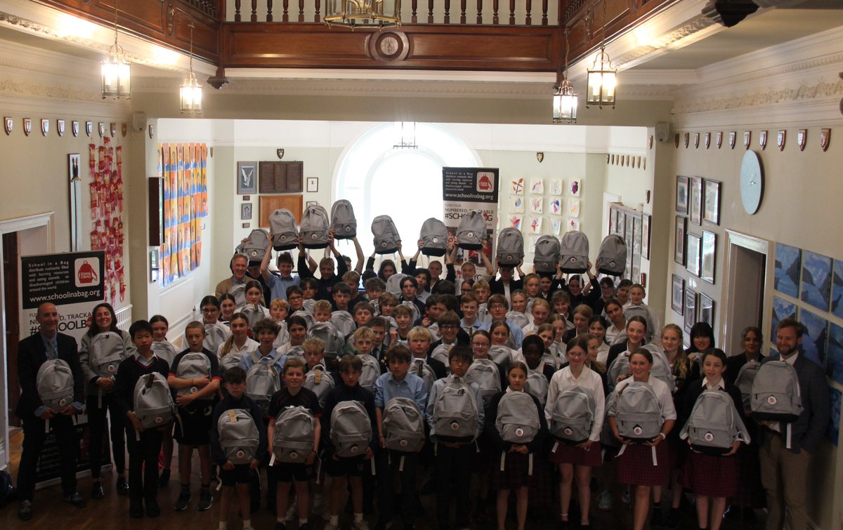 Mount_Kelly's tweet photo. Year 8 pupils have been busy packing 78 bags for @SchoolinaBag1, our nominated charity for this academic year. The bags will be given to #refugee children who have recently arrived in the UK and will help them settle in to their schooling here. #SchoolinaBag #charity https://t.co/8FAiOO4PVB
