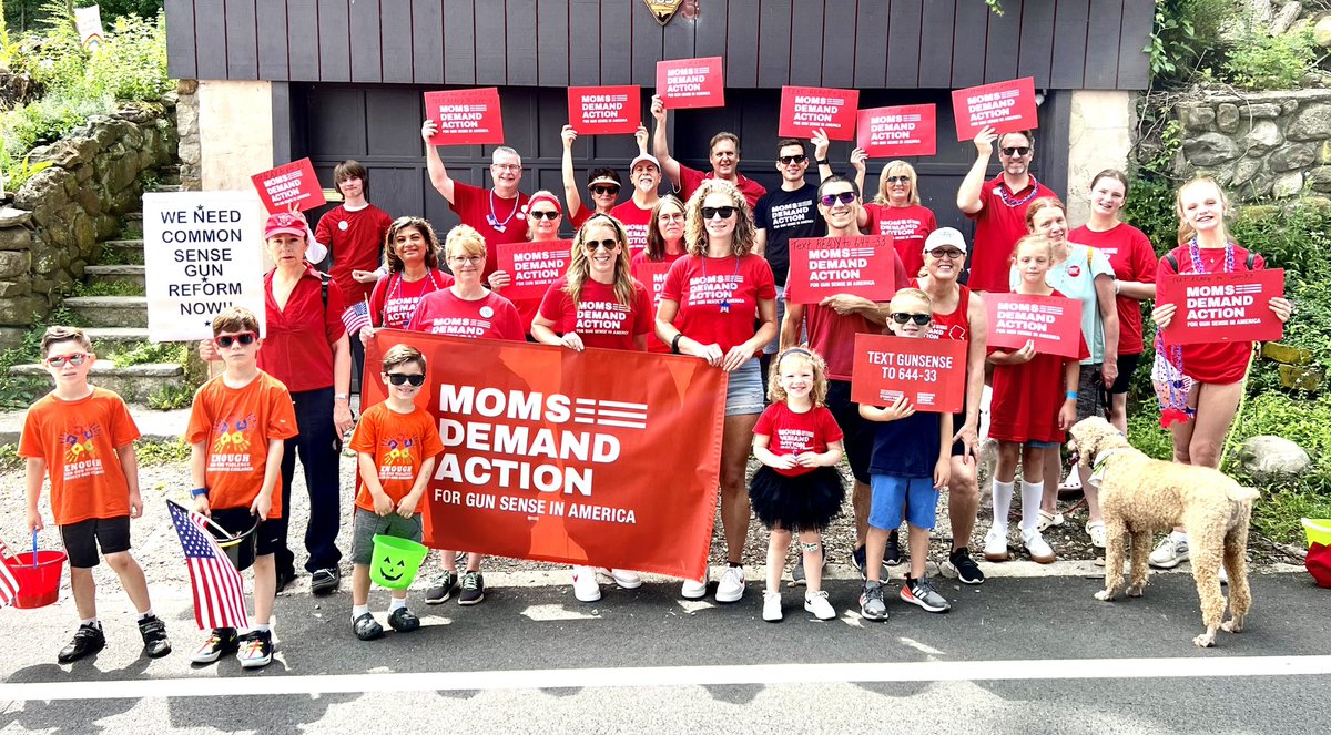 Theresa (@theresapil) on Twitter photo Happening now!
Sussex Cty <a href="/MomsDemand/">Moms Demand Action</a> is marching in the July 4th parade. First time!!
We should be able to live, work & play without fear of gun violence.
If you agree join us & 10 million volunteers working to #endgunviolence! Happening now!
Sussex Cty <a href="/MomsDemand/">Moms Demand Action</a> is marching in the July 4th parade. First time!!
We should be able to live, work & play without fear of gun violence.
If you agree join us & 10 million volunteers working to #endgunviolence!