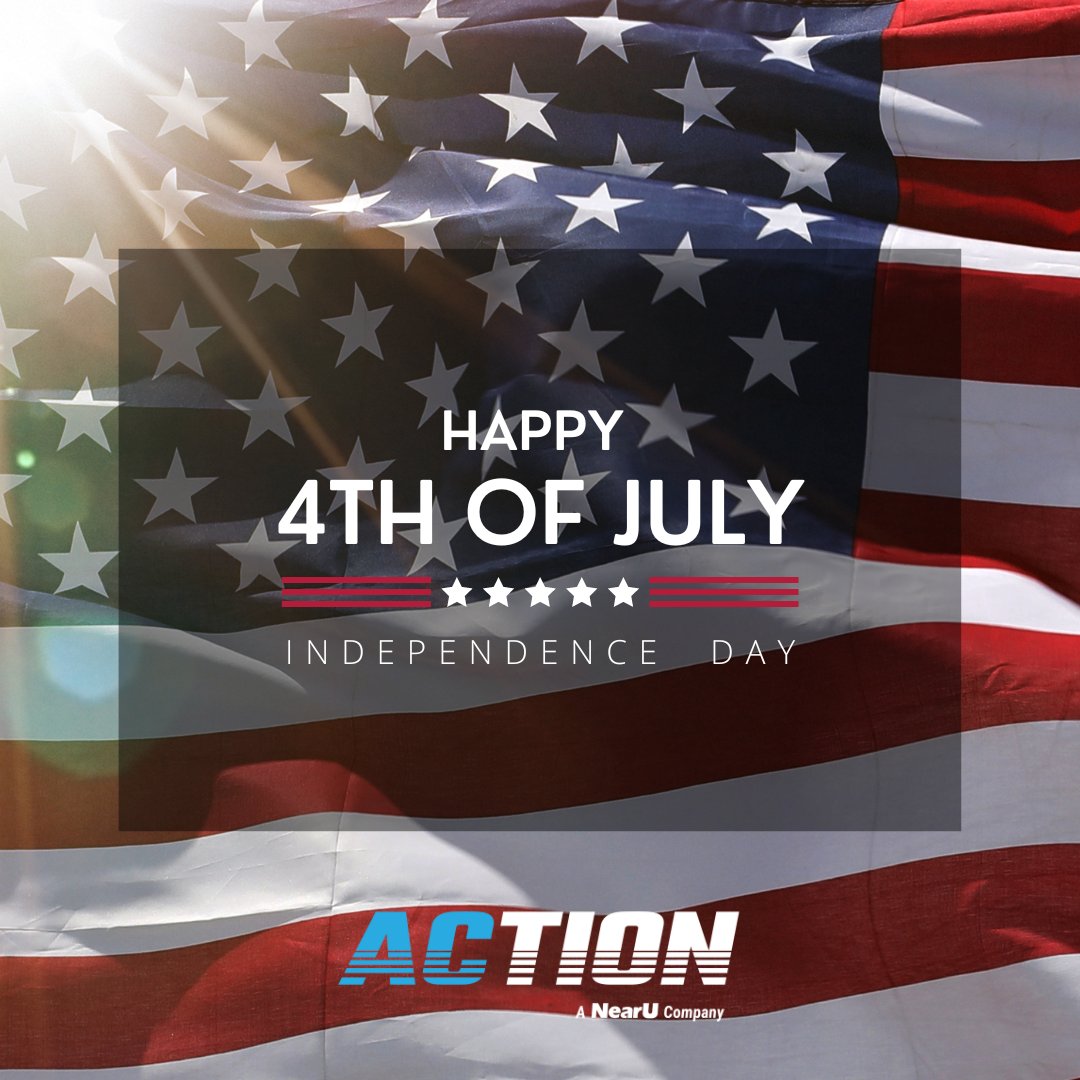 ActionAirCA's tweet photo. 🎇Action Air wishes you a Happy Fourth of July. Please be safe and enjoy the day. While our offices are closed today, we'll be back to help you with all your HVAC and Solar needs as soon as tomorrow!  #happyfourth #fourthofjuly #fireworks #actionair https://t.co/Mf3ERrdx6z
