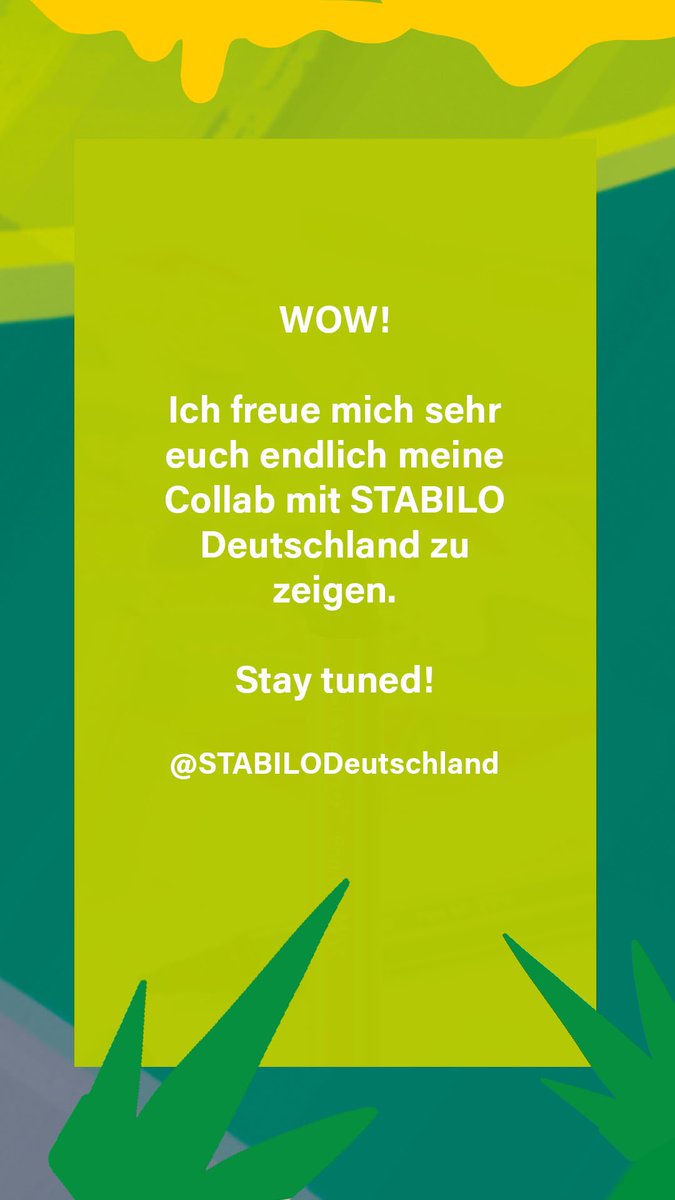 casiegraphics's tweet photo. #StabiloDeutschland #Stabilo #Casiegraphics #collab https://t.co/gr1rayMtCY