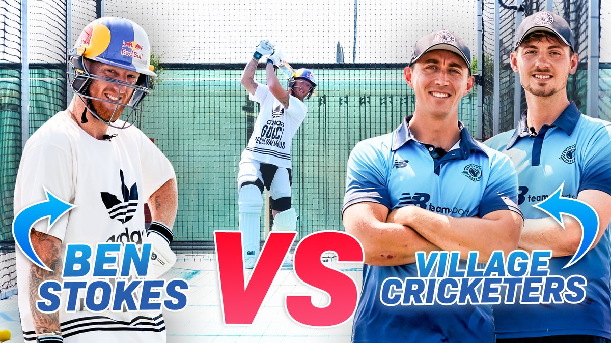 Village vs Pro with <a href="/benstokes38/">Ben Stokes</a>: OUT NOW! 🏏🎬

How quickly can the England captain smash 50 on a rooftop? 💥

Check it out on our YouTube Channel 📲

With thanks to <a href="/RedBullUK/">Red Bull UK</a> 🚀