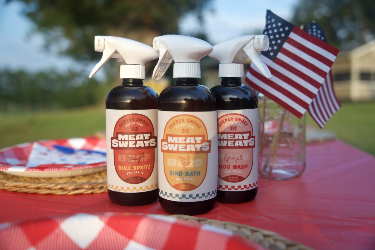 GetMeatSweats's tweet image. Independence means you can spritz your dang BBQ with whateverthehell you want. Independence also means you can choose us. Happy July 4th to all! 

P.S. These photos were taken in Halifax County, NC - the birthplace of freedom! 🦅🇺🇸🤠