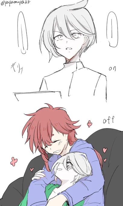 家の中だとめっちゃ甘えてると思う 