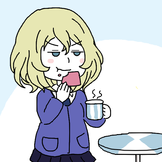 「 劇中のあの顔芸は大きな口ではなかった説…。 」|えむけーのイラスト