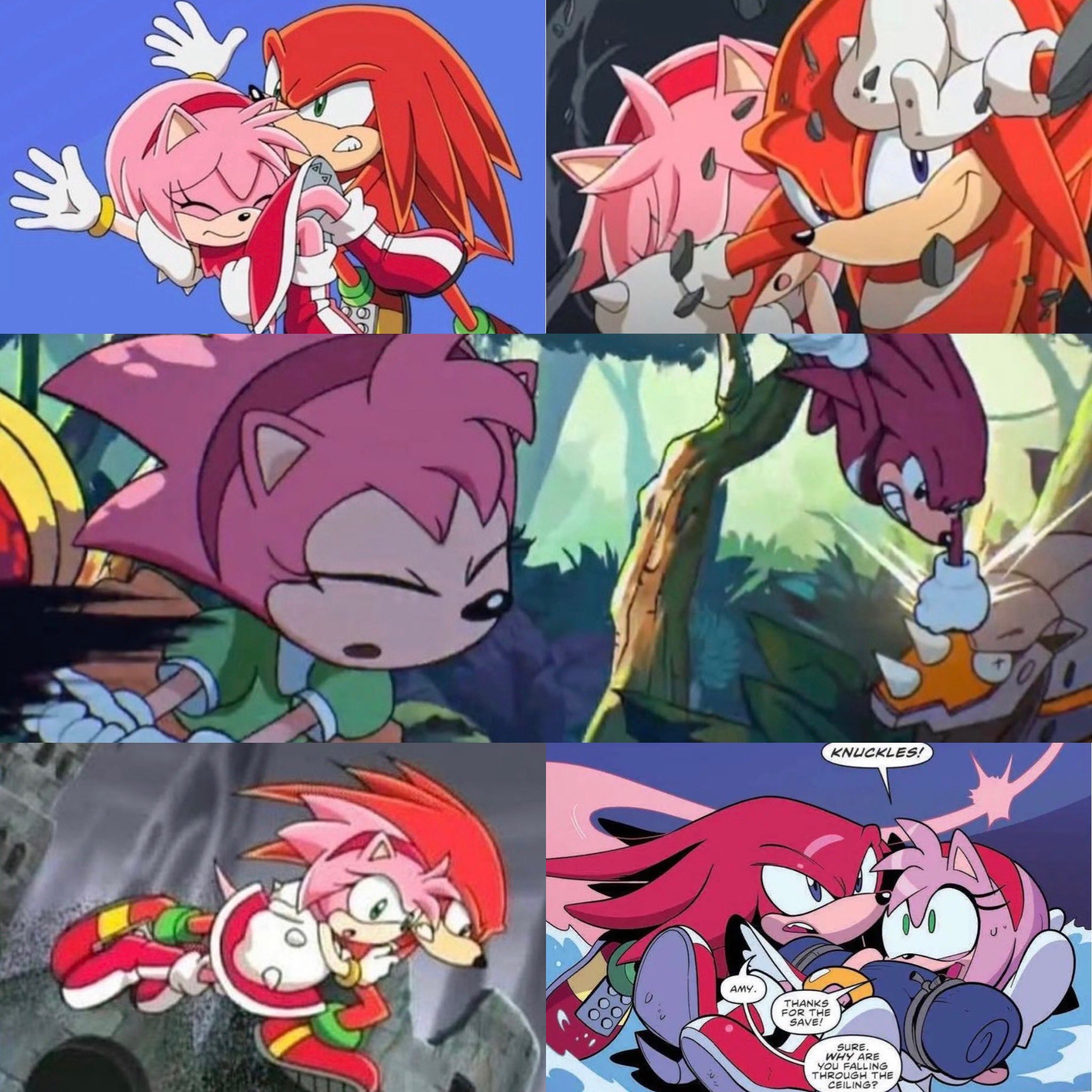 Sonamy Channel on X: Classic Sonic going solo: Expected. Classic Knuckles  and Classic Amy teaming up: Watch Out! #SonicOrigins   / X