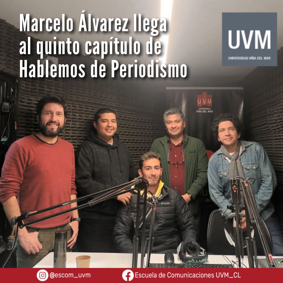 RadioUVM's tweet photo. HOY, a las 12:00h, el editor de @TVNValparaiso, Marcelo Álvarez comparte sus puntos de vista sobre "el mejor oficio del mundo". Escúchalo en https://t.co/kBKhDZL2yo https://t.co/tMgS1sWekW