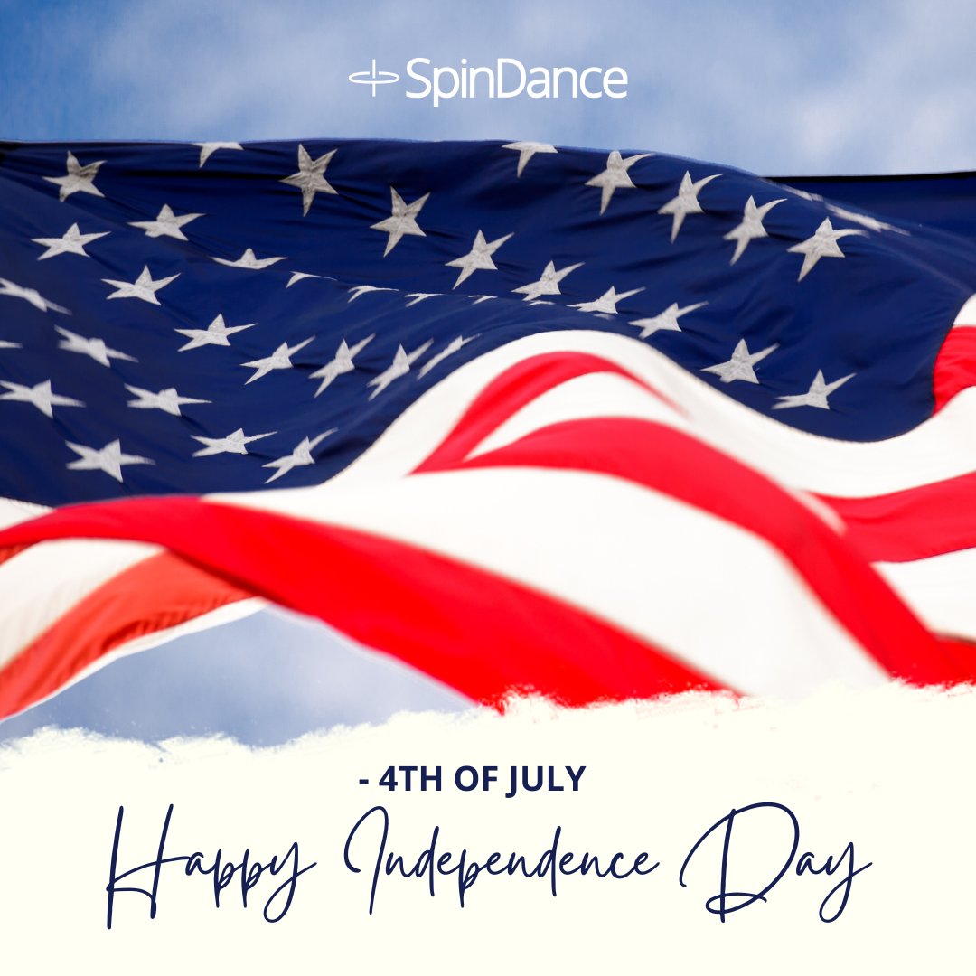 Happy Independence Day from all of us at Spindance! 🎉🇺🇸

#Happy4thOfJuly #IndependenceDay