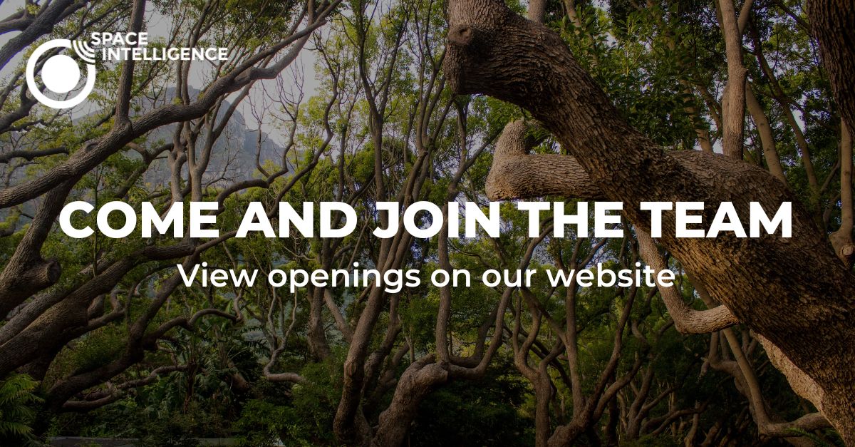 We're growing - and fast! 

We have a diverse, multicultural team: we’re almost 50/50 male/female and our employees come from 11 different countries!

Join our team and be part of the mission to mitigate climate change. 

For more information - space-intelligence.com/working-for-us/

#hiring