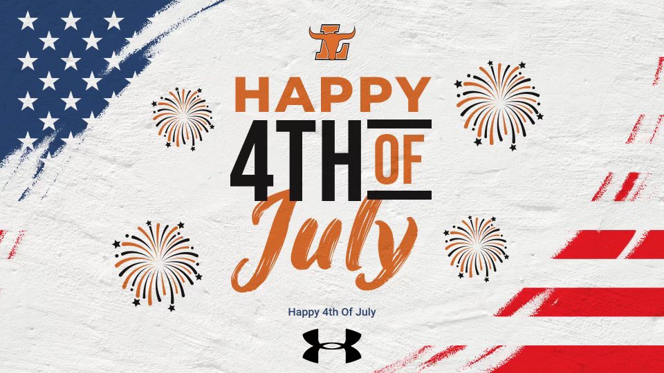 Happy 4th of July from Lanier Football!🇺🇸🐂