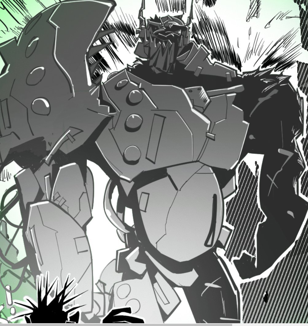avis1ash's tweet photo. 15/20 If this is true then a major lore implication is that Darkfang created the Ironbound Hounds using secrets obtained from Caleb during the interactive Mega reveal.

This also would imply that Ironbounds are Darkfang's take on creating perfect mirrors to Juggernauts. https://t.co/4oTO8soAOe