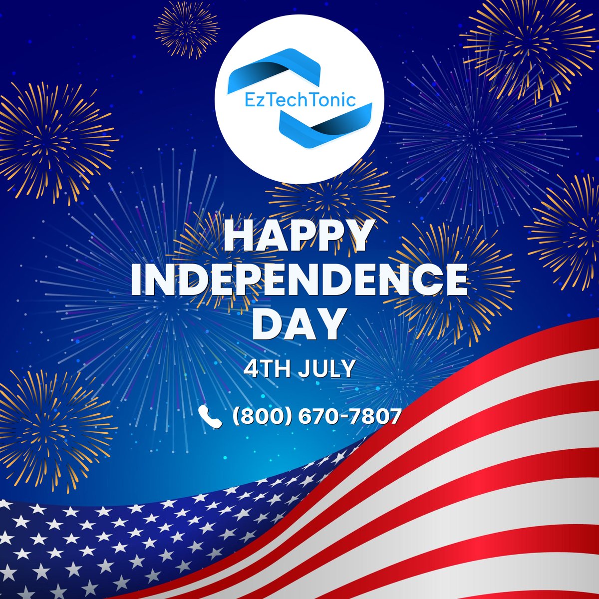 EzTechTonic's tweet photo. ❤️ EzTechTonic Team wishes you and your family a very Happy #Independence Day! ❤️

#independenceday #eld #ELDCompliance #ELDdevice #eldmandate #FMCSA #fleet #fleetmaintenance #FLEETMANAGEMENT  #GPS #GPSTRACKER #ezchatai #TRUCKDRIVER #TRUCKER #TRUCKERLIFE #ai #aichat #aichatbot https://t.co/9cRUJjFFp8