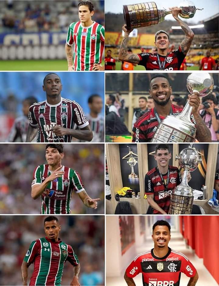 Saiu do Fluminense e foi para #Flamengo Campeão #Libertadores. 

Será que o Allan vem Campeão Libertadores ???