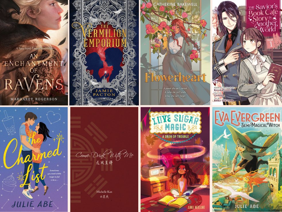 In your cozy fantasy era?? here's more book recs for your tbr!🌷🍃