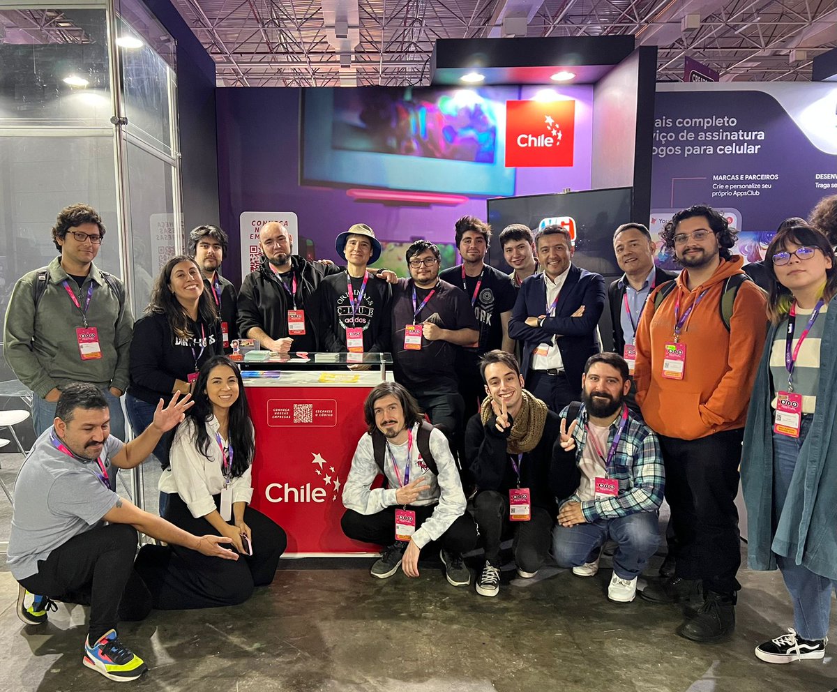 O MELHOR JOGO DA #AMÉRICALATINA É DO #CHILE

Pelo 2º ano consecutivo, um game 🇨🇱 ganha na categoria🥇Melhor Jogo: América Latina no #BIGFestival Awards.

Os desenvolvedores 🇨🇱 <a href="/IguanaBee/">🇨🇱 IguanaBee ✨Wishlist Crackpots on Steam✨</a> &amp; <a href="/StdoVoyager/">Studio Voyager</a> conquistaram o prêmio com jogo "What lies in the multiverse"! Parabéns!  👏