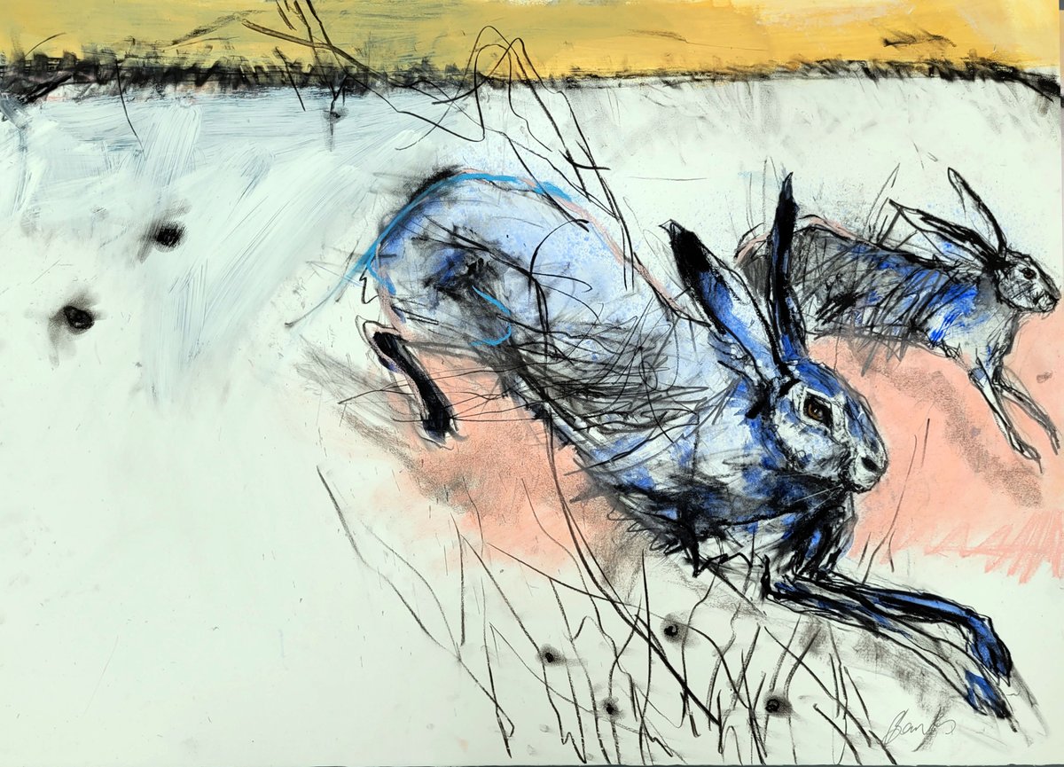 Art Exhibitions Dublin: @SolomonFineArt hosts an exhibition of mixed-media studies of Irish wildlife by Margo Banks. In these large works the artist strives to capture the freedom and autonomy enjoyed by creatures of the wild. Until 22 July