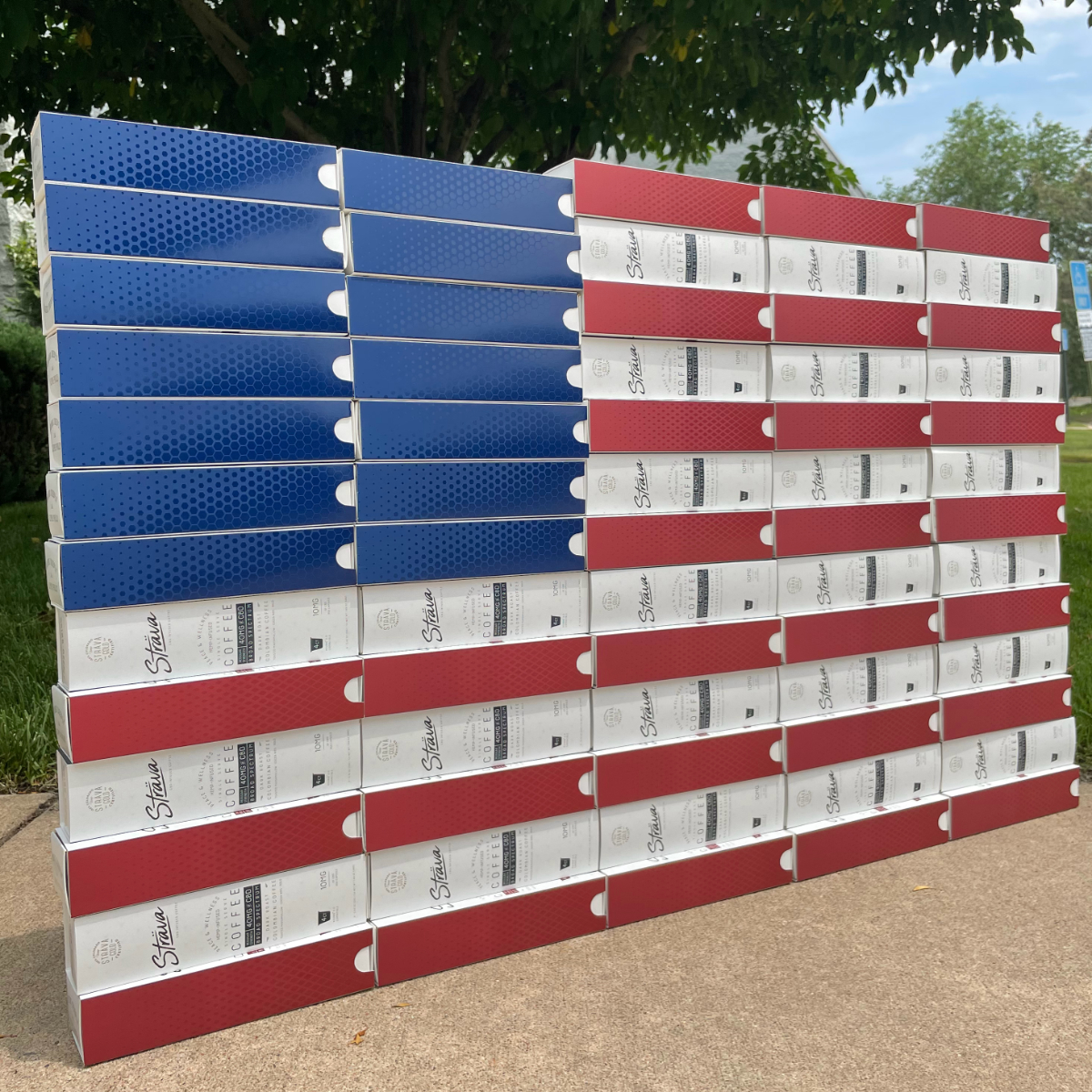 Bold stripes, bright stars, brave hearts.