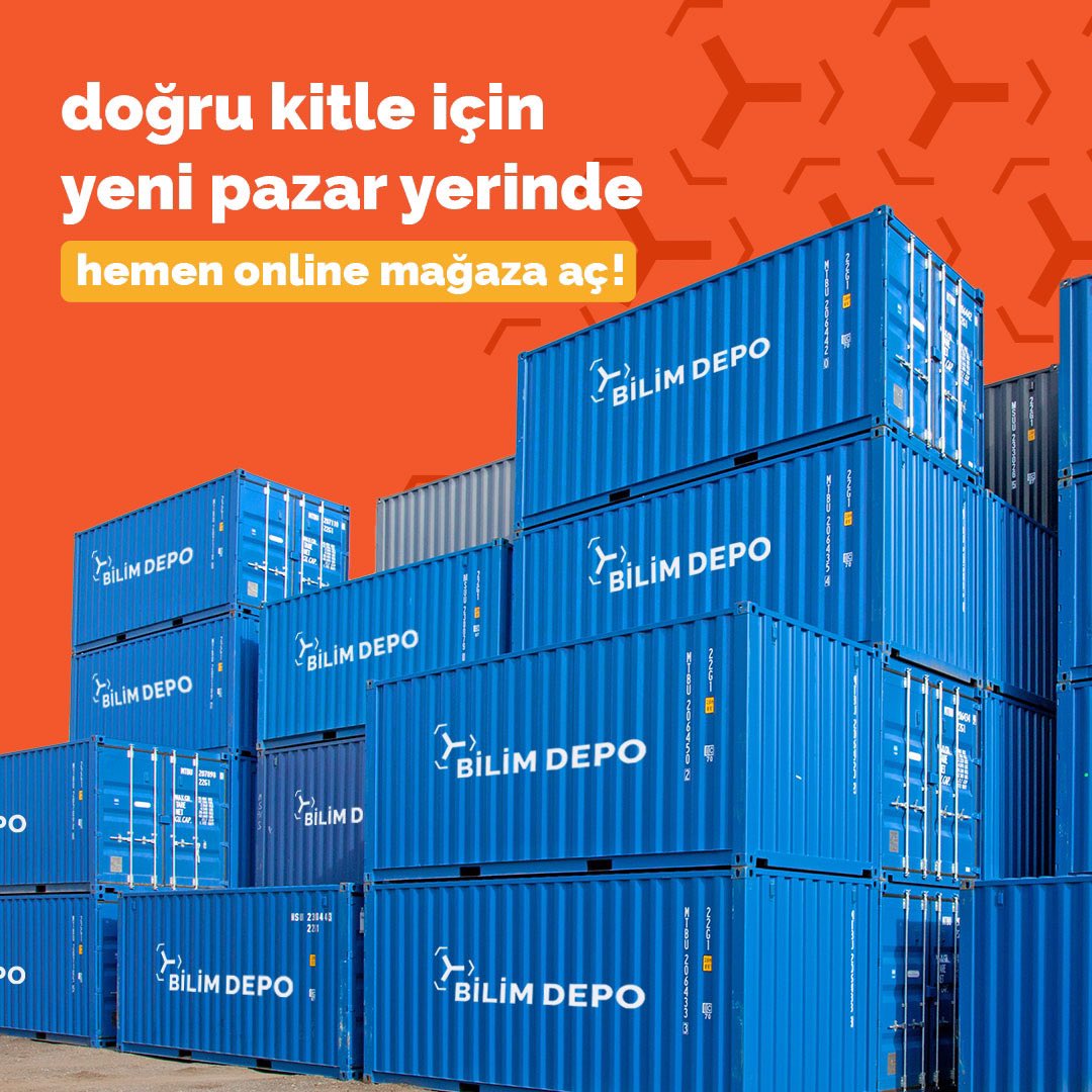 BilimDepo's tweet photo. Profesyonel ürünler için doğru kitleye Türkiye'nin yeni pazar yeri ile doğrudan ulaş.

Şimdi kolayca online mağazanı aç, tüm Türkiye'ye satışlara başla!

https://t.co/tlV722bgYc

#onlinesatış #onlinemagaza #güvenilir #fırsat #pazaryeri #güvenlialışveriş #bilim #sağlık https://t.co/KkMtTRzcfk