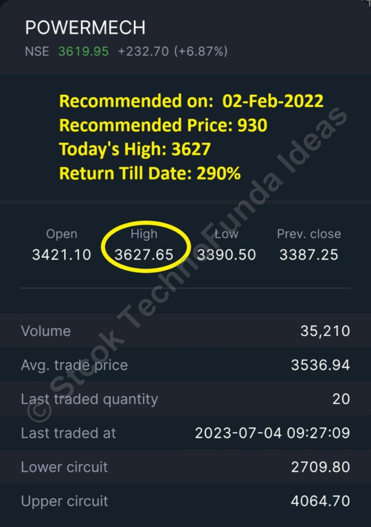 StockFundaIdeas's tweet image. Power Mech Projects Ltd (930 to 3627)

#POWERMECH #PowerMechProjects #ShortTermInvesting #FundamentalAnalysis #TechnicalAnalysis #UnlockingPotential #InvestmentIdeas #ProfitableInvestment #IntelligentInvesting #InvestmentSuccess #MachineLearning

stocktechnofundaideas.com/stockideas/pow…