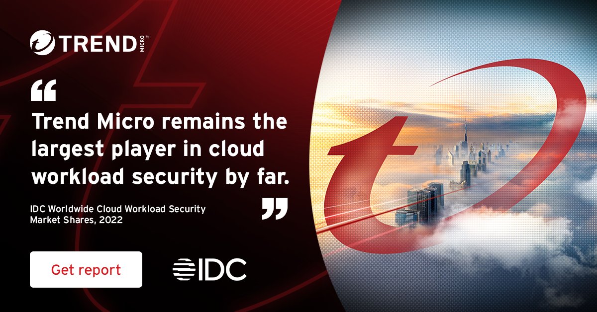 JonnyW_S's tweet photo. Organizations like yours are looking for maximum return on current and future #cloud investments. Discover why how @TrendMicro's unified #cybersecurity platform is trusted to provide real value.

Discover more: https://t.co/ABJSLASp1O https://t.co/Z6uicBtgql