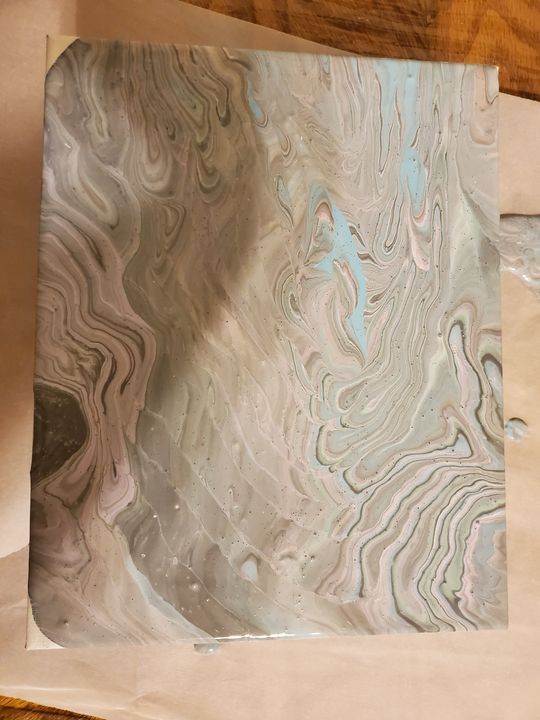 Squiddys's tweet photo. Art of the Day: "Marbling in Gray". Buy at: https://t.co/ohnXFVmWqh https://t.co/BN1YgiB8GY